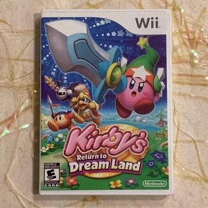 Kirby’s Return To Dream Land Nintendo Wii Game Complete Kirby